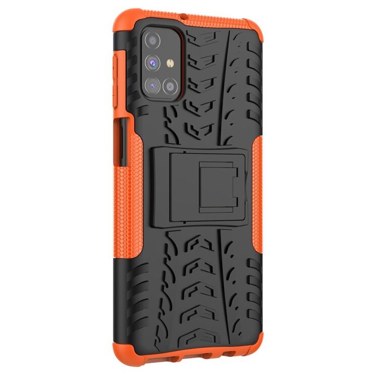 Захисний чохол UniCase Hybrid X для Samsung Galaxy M31s (M317) - Orange: фото 8 з 10