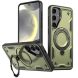 Защитный чехол UniCase Lander Armor для Samsung Galaxy S24 (S921) / Galaxy S25 (S931) - Olive Green (347170G). Фото 1 из 6