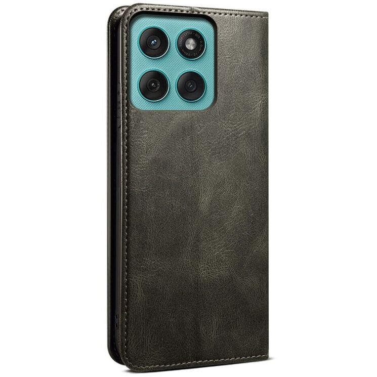 Защитный чехол UniCase Leather Wallet для Motorola Edge 60 / Edge 60 Fusion - Green: фото 6 из 7