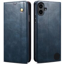 Защитный чехол UniCase Leather Wallet для Nothing CMF Phone 1 - Blue: фото 1 из 6
