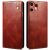 Защитный чехол UniCase Leather Wallet для Nothing CMF Phone 2 Pro - Brown: фото 1 из 7
