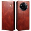 Защитный чехол UniCase Leather Wallet для Realme 14 Pro Plus - Brown (379313Z)