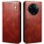 Защитный чехол UniCase Leather Wallet для Realme 14 Pro Plus - Brown: фото 1 из 7
