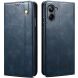 Защитный чехол UniCase Leather Wallet для Samsung Galaxy A06 (A065) - Blue (365109L). Фото 1 из 7