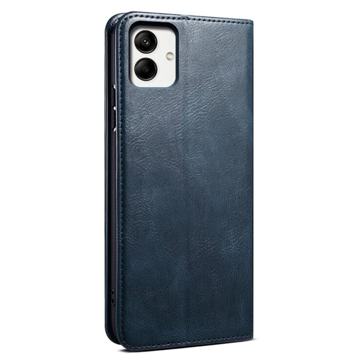 Защитный чехол UniCase Leather Wallet для Samsung Galaxy A07 (A075) - Blue: фото 6 из 7