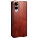Защитный чехол UniCase Leather Wallet для Samsung Galaxy S25 Edge (S937) - Brown (377505Z). Фото 7 из 7