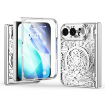 Захисний чохол UniCase Mechanical Legend для iPhone Duo - Silver: фото 1 з 8