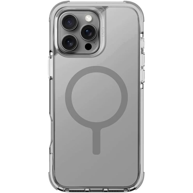 Захисний чохол UNIQ Combat для Apple iPhone 16 Pro - Stone Grey: фото 2 з 7