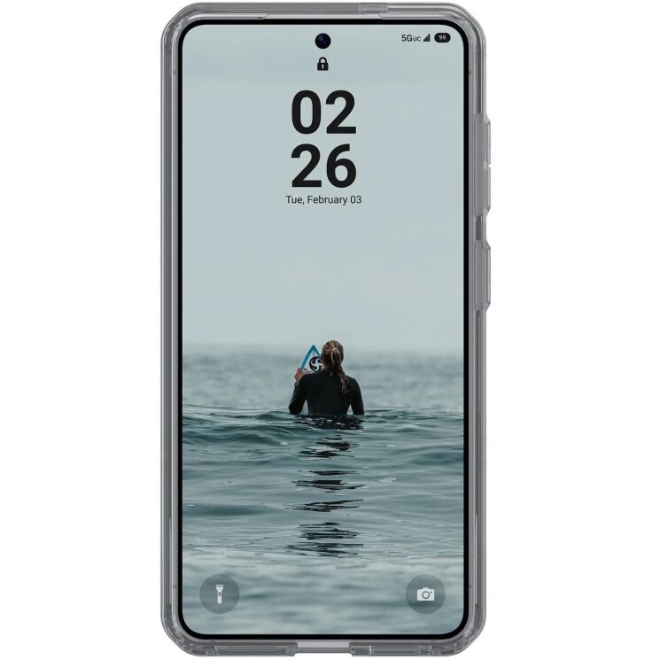 Захисний чохол URBAN ARMOR GEAR Dot Magsafe для Samsung Galaxy S26 (S942) - Ice / Ash: фото 4 з 17