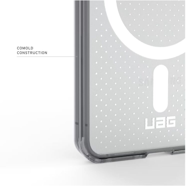 Захисний чохол URBAN ARMOR GEAR Dot Magsafe для Samsung Galaxy S26 (S942) - Ice / Ash: фото 16 з 17