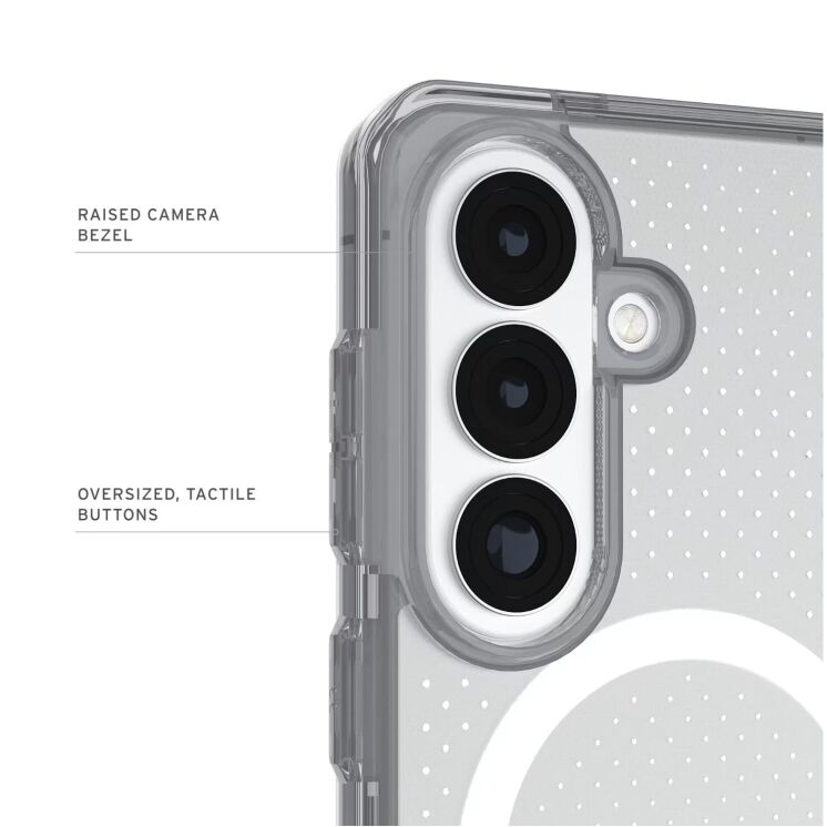 Захисний чохол URBAN ARMOR GEAR Dot Magsafe для Samsung Galaxy S26 (S942) - Ice / Ash: фото 14 з 17