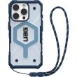 Захисний чохол URBAN ARMOR GEAR Pathfinder Clear MagSafe для iPhone 16 Pro (1144641BV03) - Blue (380070L)