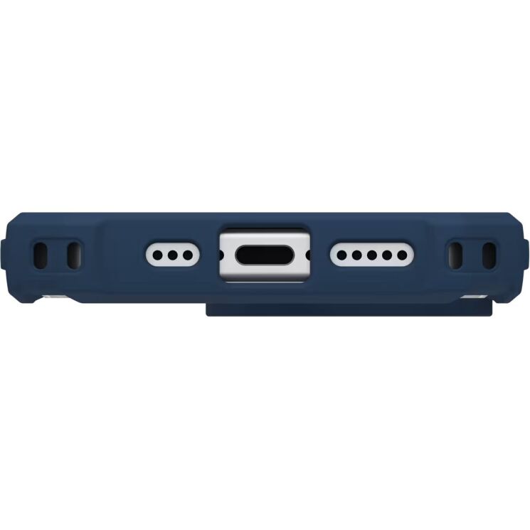 Захисний чохол URBAN ARMOR GEAR Pathfinder Clear MagSafe для iPhone 16 Pro (1144641BV03) - Blue: фото 3 з 5