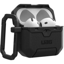 Захисний чохол URBAN ARMOR GEAR Scout (FH) для Apple AirPods 4 (104130114040) - Black: фото 1 з 9