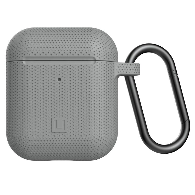Защитный чехол URBAN ARMOR GEAR (UAG) [U] Dot Silicone Case для Apple AirPods 1 / 2 - Grey: фото 4 из 10