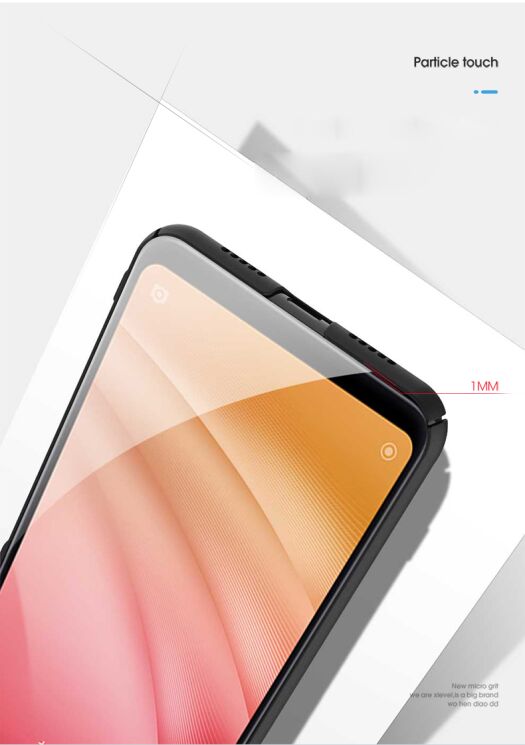 Защитный чехол X-LEVEL Hero Series для Xiaomi Mi 8 Lite - Red: фото 5 из 10