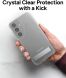 Захисний чохол Zagg Gear4 Crystal Palace with Kickstand для Samsung Galaxy S24 (S921) 702314091 - Clear (347184C). Фото 7 з 11