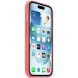Оригинальный чехол Silicone Case with MagSafe для Apple iPhone 15 (MT0V3) - Guava (339991G). Фото 6 из 6