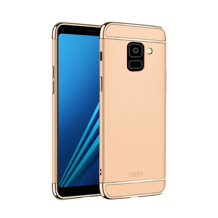 Захисний чохол MOFI Full Shield для Samsung Galaxy A8+ 2018 (A730) - Gold: фото 1 з 8