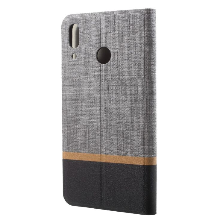 Чехол-книжка Deexe Lines Texture для ASUS Zenfone 5 (ZE620KL) / 5Z (ZS620KL) - Grey: фото 2 из 5