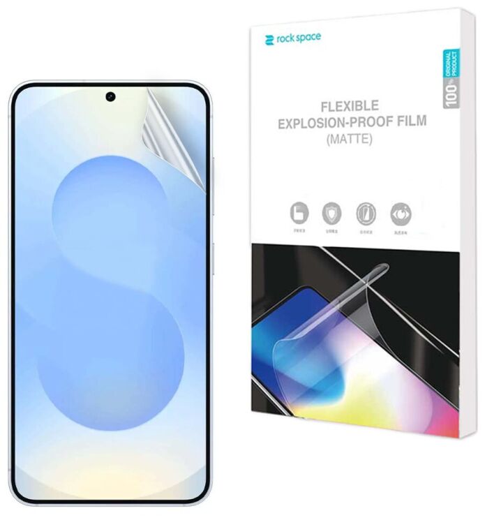 Антиблікова плівка на екран RockSpace Matte для Samsung Galaxy S25 (S931): фото 1 з 8