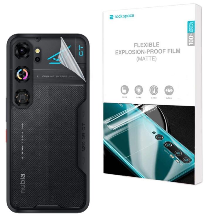 Антибликовая пленка на заднюю панель RockSpace Explosion-Proof Matte для ZTE Nubia Neo 5 GT (432007) Антибликовая пленка на заднюю панель RockSpace Explosion-Proof Matte для ZTE Nubia Neo 5 GT: фото 1 из 9