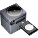 Беспроводное зарядное устройство Hoco CQ8 3 in 1 (15W) - Metal Gray (958271H). Фото 3 из 9