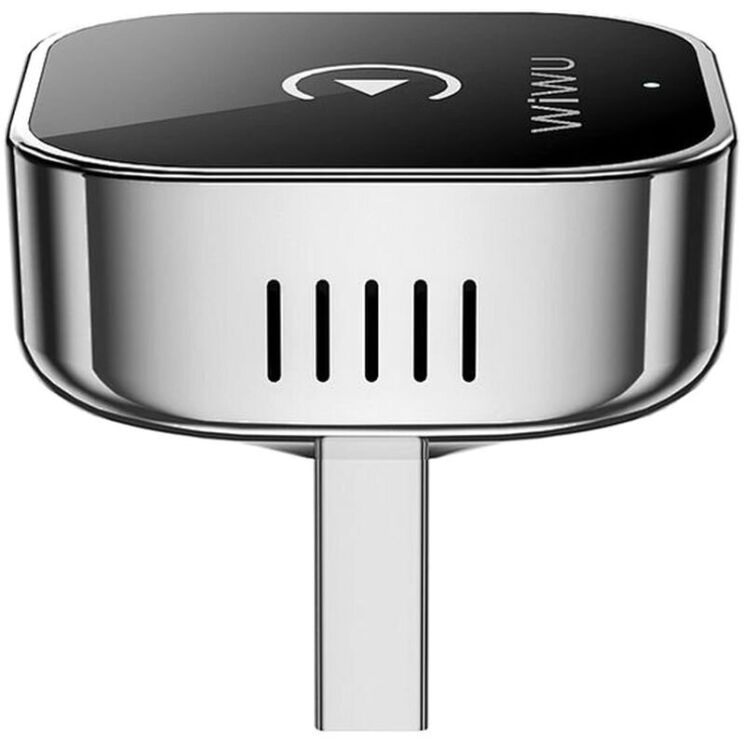 Беспроводной автомобильный адаптер WIWU Wi-CP003 (Wireless Apple CarPlay) - Silver: фото 4 из 6