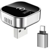 Беспроводной автомобильный адаптер WIWU Wi-CP003 (Wireless Apple CarPlay) - Silver: фото 1 из 6