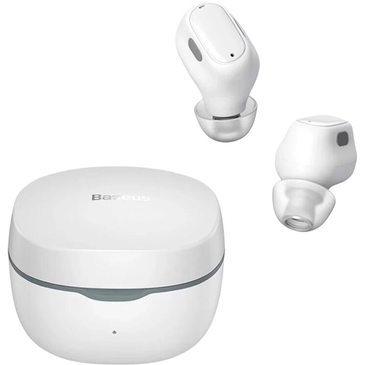 Беспроводные наушники Baseus Encok TWS WM01 - White: фото 3 из 17