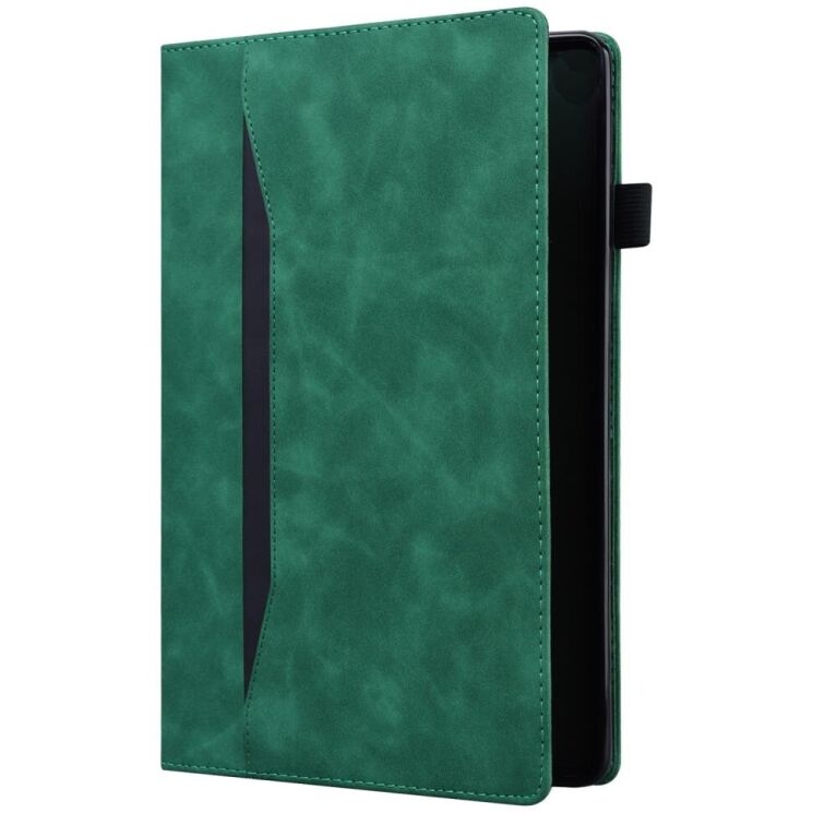 Чохол Deexe Business Style для Samsung Galaxy Tab S9 (X710/716) - Green: фото 5 з 8