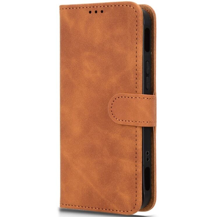 Чехол Deexe Classic Wallet для Infinix GT 50 Pro - Brown: фото 5 из 7