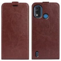 Чохол Deexe Flip Case для Nokia G11 Plus - Brown: фото 1 з 6