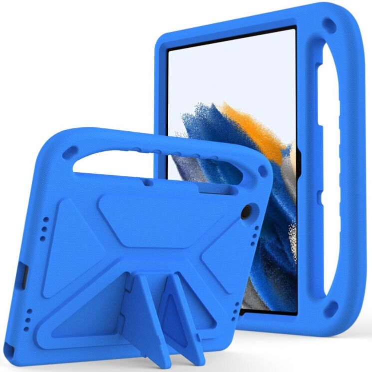 Чехол Deexe KickStand Cover для Samsung Galaxy Tab A9 Plus (X210/216) - Blue: фото 1 из 7
