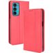 Чохол Deexe Retro Style для Motorola Edge 20 - Red (289005R). Фото 1 з 11