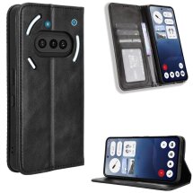 Чохол Deexe Retro Style для Nothing Phone (3a) - Black: фото 1 з 19