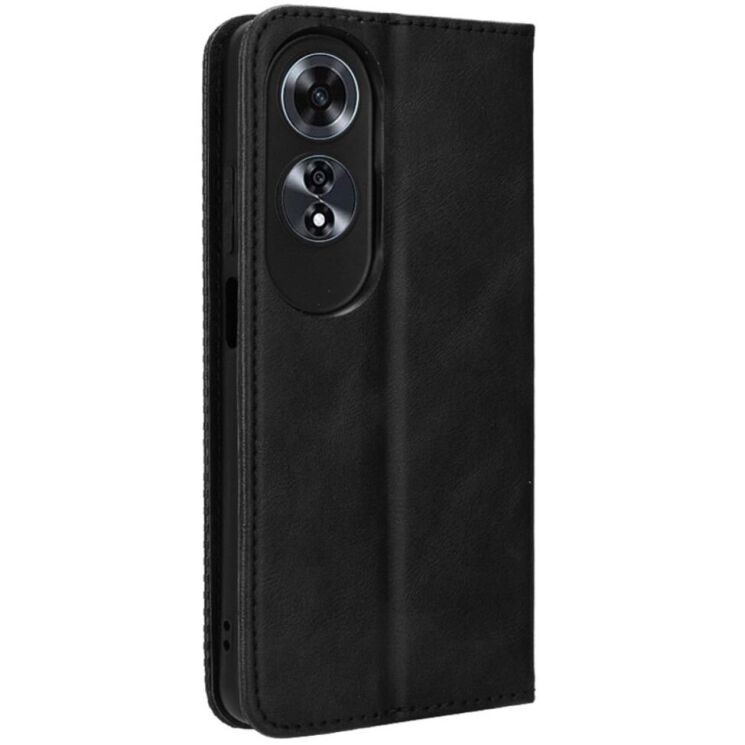 Чохол Deexe Retro Style для OPPO A60 - Black: фото 6 з 7