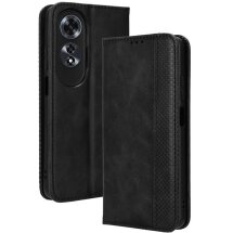 Чехол Deexe Retro Style для OPPO A60 - Black: фото 1 из 7