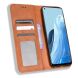 Чохол-книжка Deexe Retro Style для OPPO Find X5 Lite / Reno 7 5G - Brown (306904Z). Фото 2 з 8