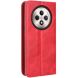 Чехол Deexe Retro Style для OPPO Reno 12 F/FS - Red (360101R). Фото 6 из 7