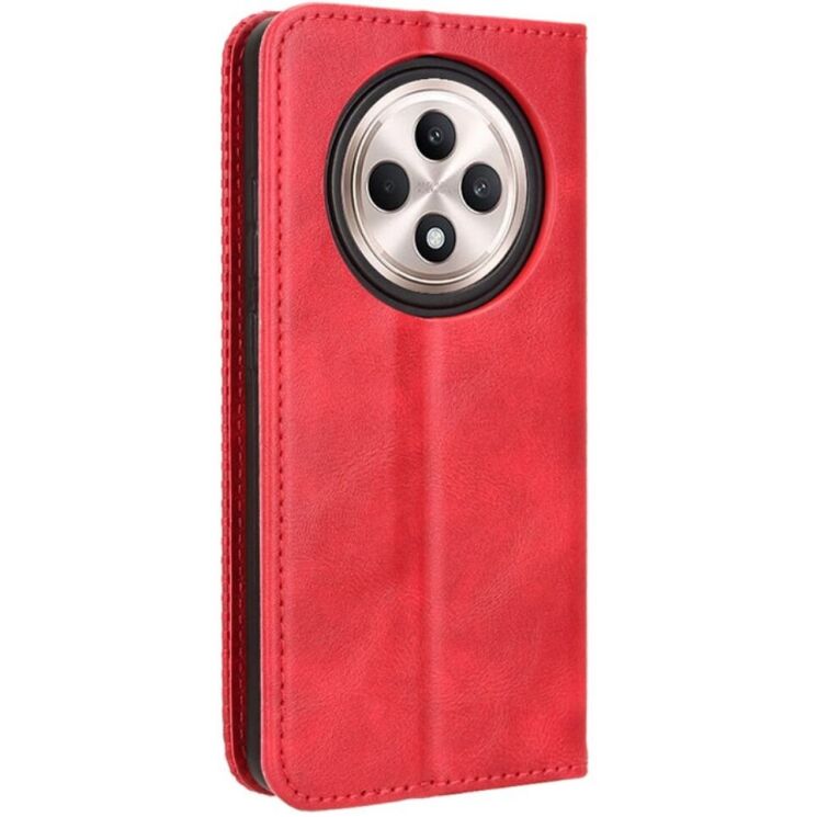 Чехол Deexe Retro Style для OPPO Reno 12 F/FS - Red: фото 6 из 7
