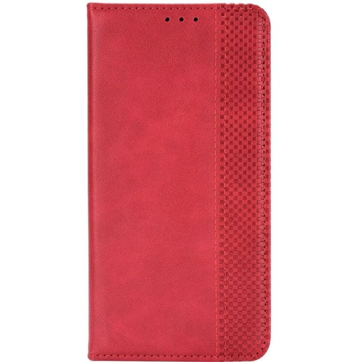 Чехол Deexe Retro Style для OPPO Reno 12 F/FS - Red: фото 5 из 7