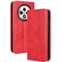 Чехол Deexe Retro Style для OPPO Reno 12 F/FS - Red: фото 1 из 7