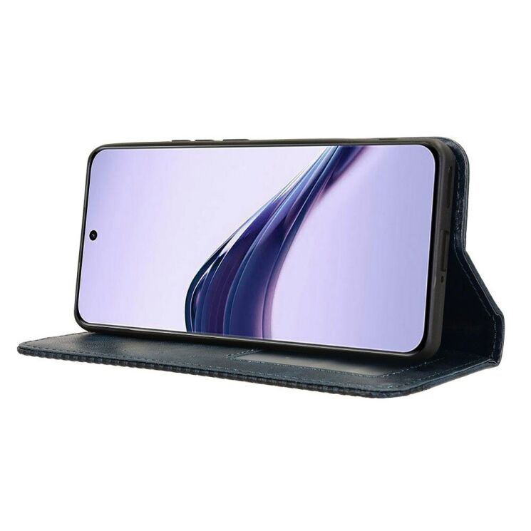 Чехол Deexe Retro Style для Realme 13 Plus - Blue: фото 3 из 7