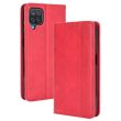 Чехол Deexe Retro Style для Samsung Galaxy A12 (A125) / A12 Nacho (A127) / M12 (M127) - Red (260311R)