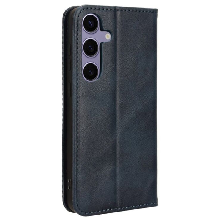Чехол Deexe Retro Style для Samsung Galaxy S24 - Blue: фото 6 из 7