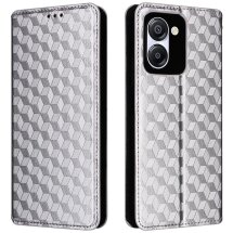 Чехол Deexe Rhombus Book для Blackview Color 8 - Silver: фото 1 из 6
