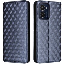 Чехол Deexe Rhombus Book для HMD Pulse / Pulse Pro / Pulse Plus - Blue: фото 1 из 9
