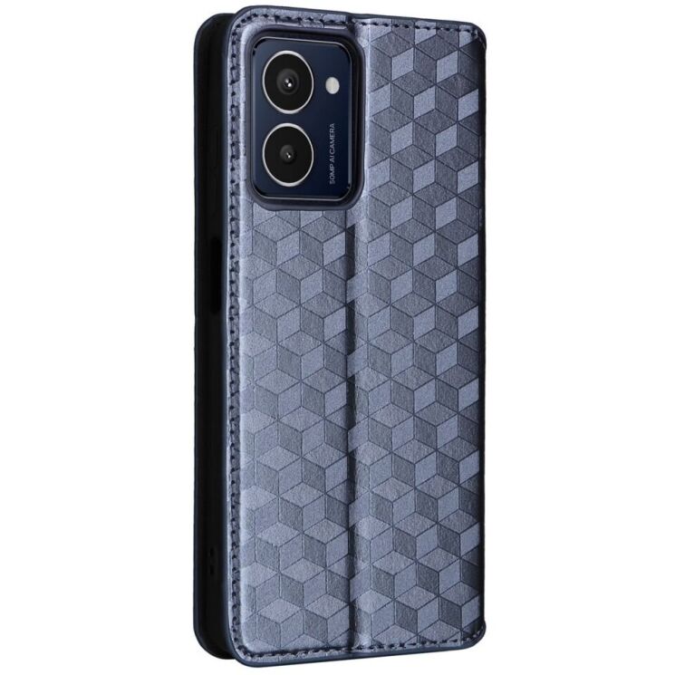 Чехол Deexe Rhombus Book для HMD Pulse / Pulse Pro / Pulse Plus - Blue: фото 7 из 9
