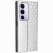 Чохол Deexe Rhombus Book для Realme C100i - Silver (412505S). Фото 7 з 7